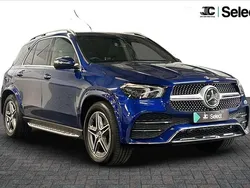 Blue Used 2020 Mercedes GLE300 AMG Line Premium SUV | £38,000 (Fair price)