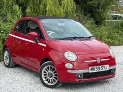 Red Used 2009 Fiat 500C Lounge Cabriolet | £1,995 (A bit pricey)