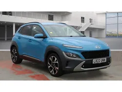 Blue Used 2022 Hyundai Kona Premium SUV | £12,895 (Fair price)