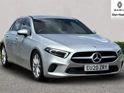 Silver Used 2020 Mercedes A200 Executive Hatchback | £17,383 (Good price)