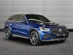 Blue Used 2020 Mercedes GLC43 AMG Premium Plus SUV | £39,850 (A bit pricey)