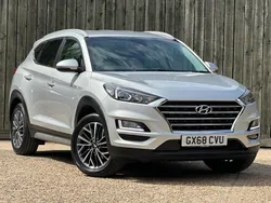 Silver Used 2018 Hyundai Tucson Premium SUV | £13,500 (A bit pricey)