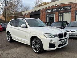 White Used 2016 BMW X3 M Sport SUV | £12,990 (Fair price)