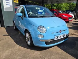 Blue Used 2014 Fiat 500 Lounge Hatchback | £4,490 (Good price)