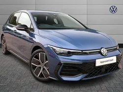 Blue New 2025 VW Golf VIII Black Edition Hatchback | £28,490