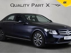 Blue Used 2019 Mercedes C220 SE Sedan | £13,195 (Super price)