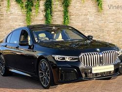 Black Used 2021 BMW 730 M Sport Sedan | £36,811 (Fair price)
