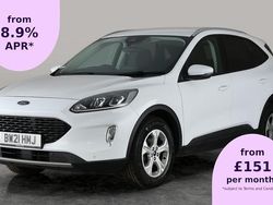 White Used 2021 Ford Kuga Zetec SUV | £12,120 (Super price)