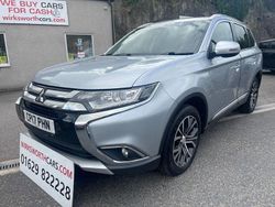 Silver Used 2017 Mitsubishi Outlander SUV | £8,995 (Fair price)