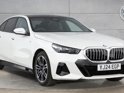 White Used 2024 BMW 520 M Sport | £38,850 (Good price)