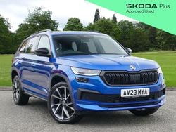 Blue Used 2023 Skoda Kodiaq SportLine SUV | £29,495 (Fair price)