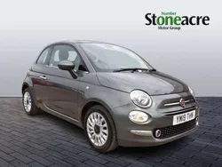 Grey Used 2019 Fiat 500 Lounge Hatchback | £8,395 (Fair price)