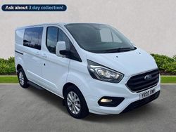 White Used 2020 Ford Transit Custom Limited Van | £20,750 (Fair price)