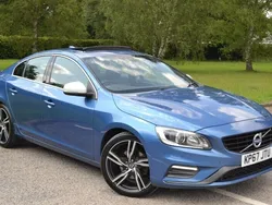 Blue Used 2017 Volvo S60 R-Design Sedan | £6,995 (Good price)