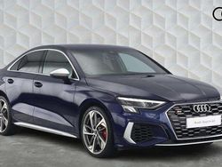 Blue Used 2023 Audi S3 Comfort Sedan | £34,350 (Fair price)