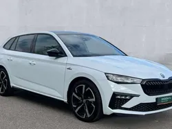 Moon white metallic Used 2025 Skoda Scala Monte Carlo Hatchback | £24,450 (Expensive)