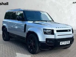 Silver Used 2023 Land Rover Defender HSE Dynamic SUV | £71,471 (A bit pricey)