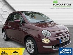 Red Used 2018 Fiat 500 Lounge Hatchback | £7,795 (Fair price)