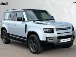 White Used 2022 Land Rover Defender SE Dynamic SUV | £59,889 (A bit pricey)