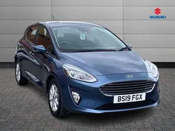 Blue Used 2019 Ford Fiesta Zetec Hatchback | £8,158 (Fair price)