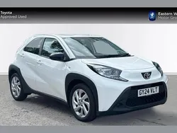 White Used 2024 Toyota Aygo PURE Hatchback | £14,999 (Fair price)