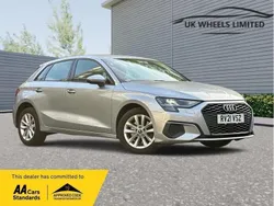 Silver Used 2021 Audi A3 Sportback Hatchback | £15,990 (Fair price)
