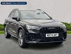 Black Used 2024 Audi Q3 Black Edition SUV | £35,813 (Fair price)