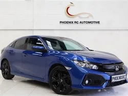 Blue Used 2017 Honda Civic SR Hatchback | £15,599 (Expensive)