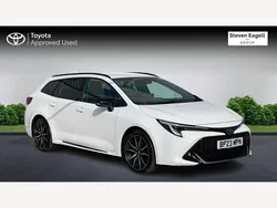 White Used 2023 Toyota Corolla Sport Estate | £25,499 (A bit pricey)