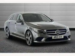 Grey Used 2021 Mercedes C220 Estate | £18,295 (Good price)