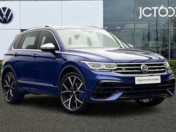 Blue Used 2021 VW Tiguan R SUV | £35,395 (Fair price)