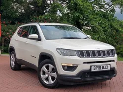 White Used 2018 Jeep Compass Longitude SUV | £10,198 (Fair price)