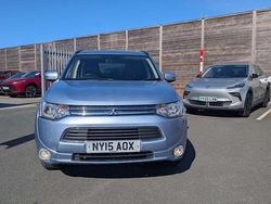 Blue Used 2015 Mitsubishi Outlander P-HEV Estate | £5,849 (Good price)