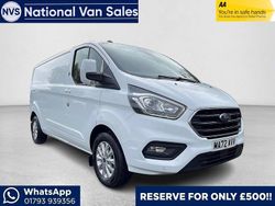White Used 2022 Ford Transit Custom Limited Van | £13,990 (Fair price)