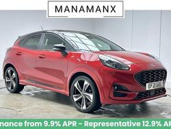 Fantastic red (exclusive paint) Used 2021 Ford Puma ST-Line SUV | £12,690 (Good price)
