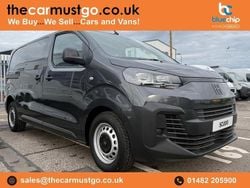 Black New 2025 Fiat Scudo Van | £22,990 (Fair price)