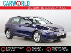 Blue Used 2021 VW Golf VIII S Hatchback | £15,588 (Expensive)