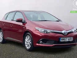 Red Used 2018 Toyota Auris Hybrid Hatchback | £11,899 (Good price)