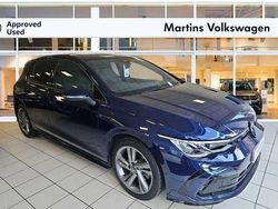 Blue Used 2021 VW Golf VIII R-line Hatchback | £18,690 (Fair price)