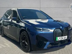 Blue Used 2024 BMW iX M Sport SUV | £45,701 (Fair price)