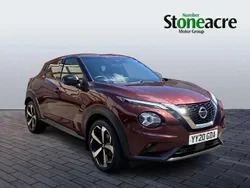 Red Used 2020 Nissan Juke Tekna SUV | £13,990 (Fair price)