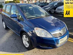 Blue Used 2010 Vauxhall Zafira MPV | £3,000 (Fair price)