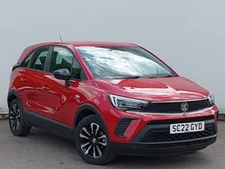 Red Used 2022 Vauxhall Crossland Design Edition SUV | £12,698 (Fair price)