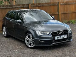 Grey Used 2015 Audi A3 Sportback S-Line Hatchback | £7,650 (Fair price)