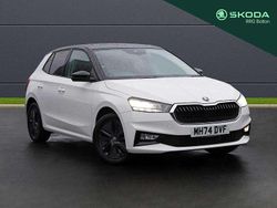 Candy white black magic pearl effect Used 2025 Skoda Fabia Design Edition Hatchback | £17,295 (Fair price)