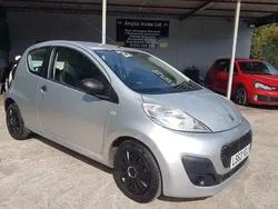 Silver Used 2013 Peugeot 107 Access Hatchback | £1,990 (Good price)