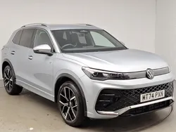 Silver Used 2024 VW Tiguan R-line SUV | £34,998 (Expensive)