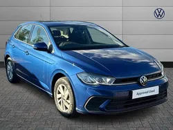 Blue Used 2022 VW Polo Life Hatchback | £13,590 (Fair price)