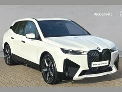 White Used 2023 BMW iX M Sport SUV | £39,555 (Fair price)