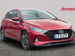 Red Used 2021 Hyundai i20 SE Hatchback | £15,199 (Fair price)
